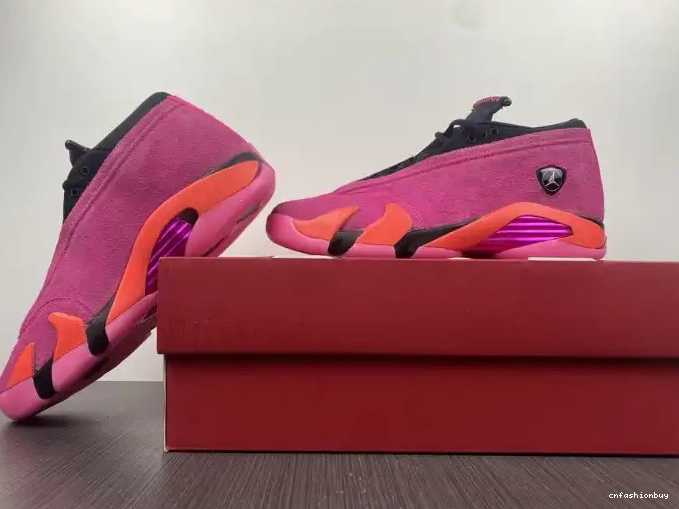 DH4121-600 Retro Shocking 14 (W) Jordan Low Pink 0515